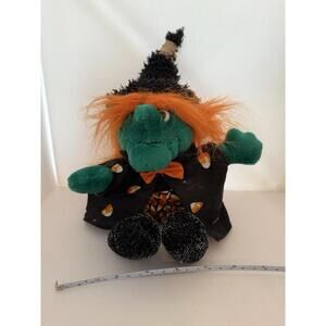 Halloween Witch Plush Doll | 11 inch Stuffed Animal | Decor Toy | Fall Stuffie